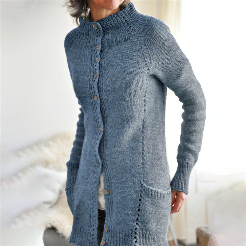 Damen-Strickjacke mit zwei Taschen – Bild 3