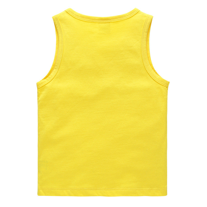 Children's vest cotton base shirt