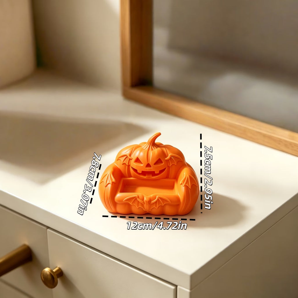 Ghost Sofa, Pumpkin Sofa Jewelry Tray, Halloween Home Decor, 3D Printed Ornament