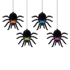 Halloween Decorative Hanging Ornament Spider Bat Honeycomb Ball Pendant 3D Spider Honeycomb Decoration