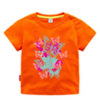 Children's summer short sleeved T-shirt