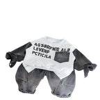 Baby boy autumn hoodie long sleeved two-piece set