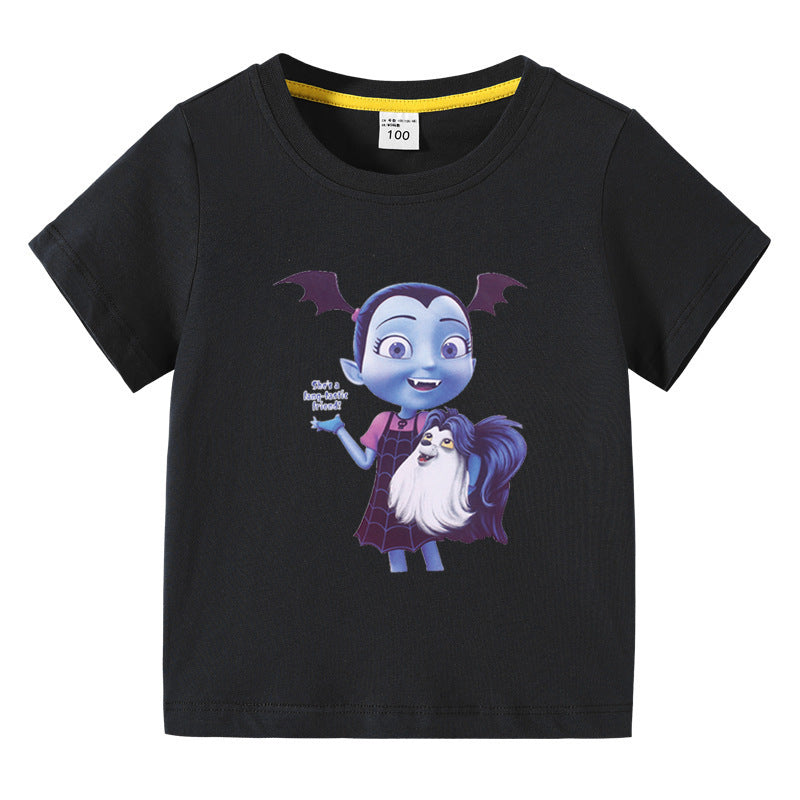 Vampirina children's summer clothing short sleeved