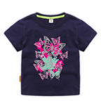 Children's summer short sleeved T-shirt