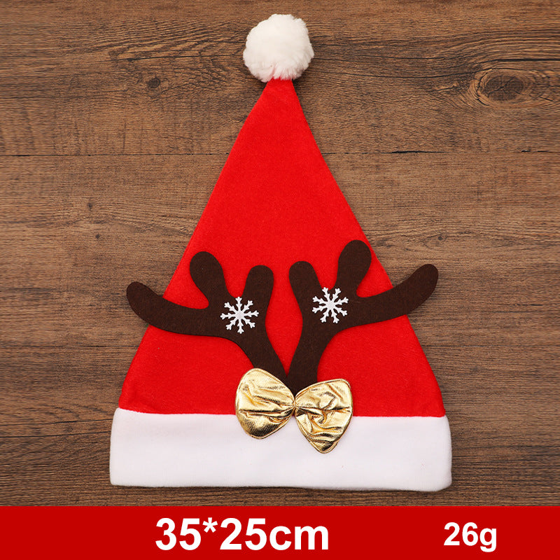 Weihnachtsmütze mit Schneemann, Elch oder Weihnachtsmann – Ansicht 34
