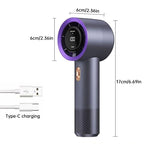 6 Fan Handheld High Speed Fan Mini Portable AC 199 Level Adjustable Personal Cooler for Travel Gym Outdoor