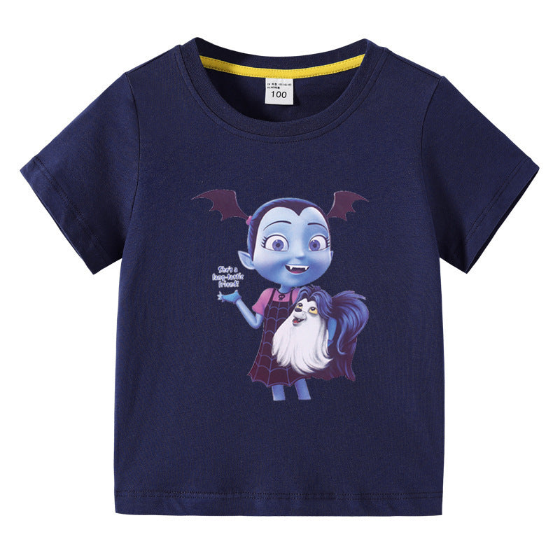 Vampirina children's summer clothing short sleeved