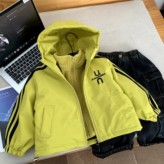 3-in-1 Jungen-Steppjacke für Herbst/Winter