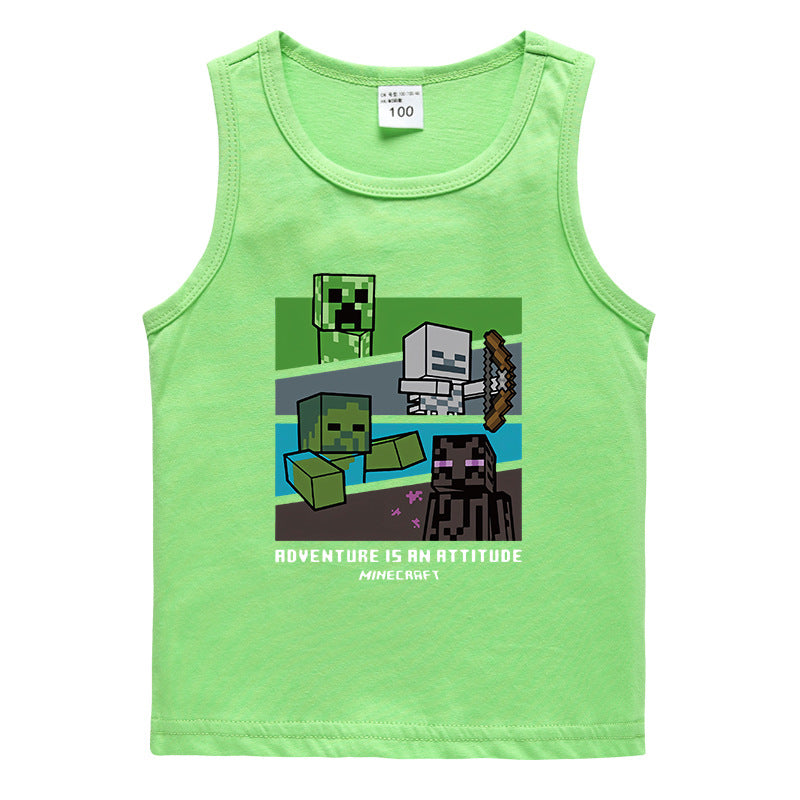 Children's vest cotton base shirt