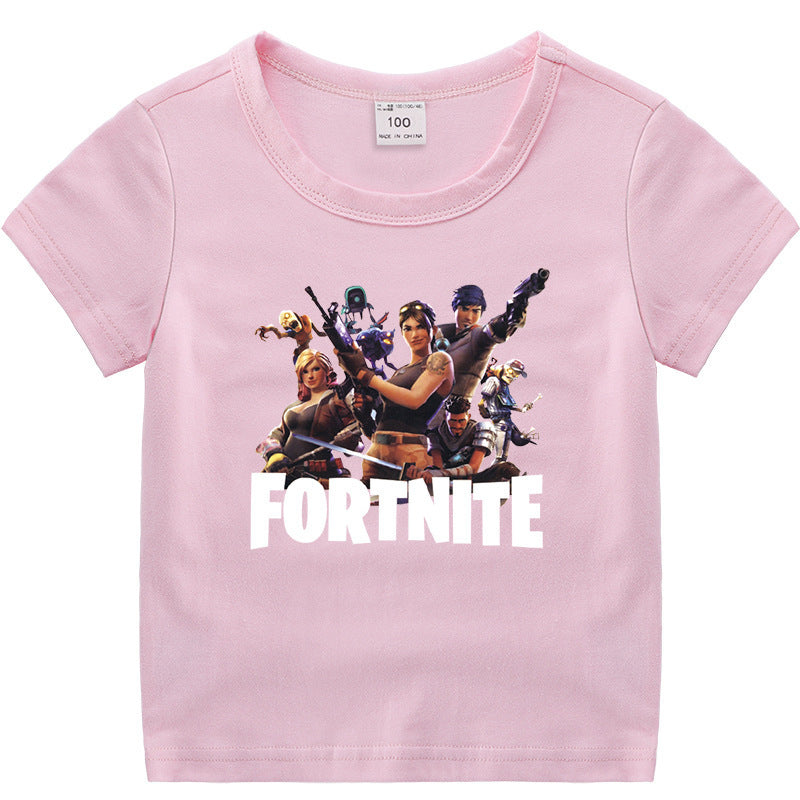 Fortnite Children's Summer Dress Short Sleeves