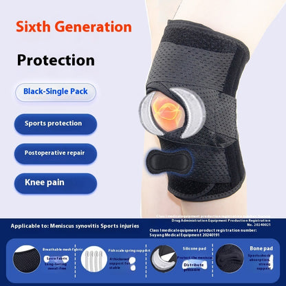 Leichte Knieschoner für Sport, Sommer – Ansicht 6