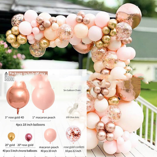Ballon-Set Macaron für Hochzeit, Babyparty und Geburtstag – Ansicht 2