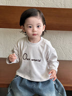 Children's Cardigan Sweater Boy's Knit Jacket Jeans T-Shirt Children's Stylish Clothing Set