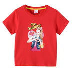 Children's summer short sleeved T-shirt