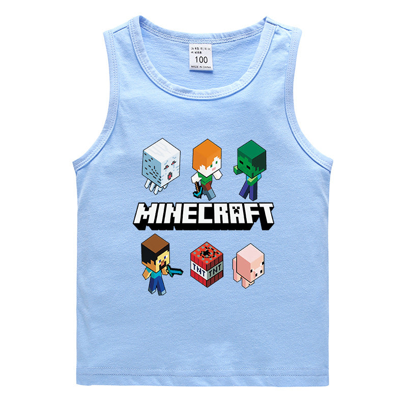 Children's vest cotton base shirt