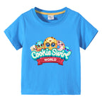 Children's summer short sleeved T-shirt