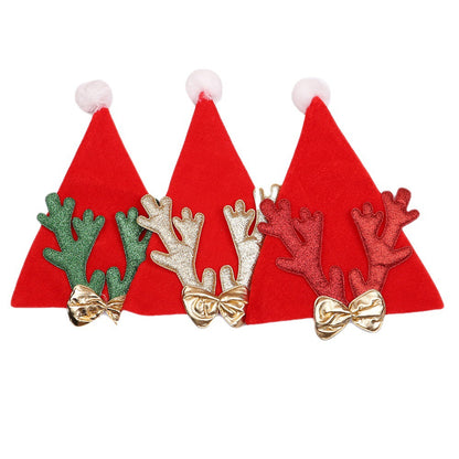 Weihnachtsmütze mit Schneemann, Elch oder Weihnachtsmann – Ansicht 8