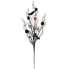 Halloween Decorations Creative Maple Leaf Bat Pinecone Eyeball Stem Bouquet Accessories Home Decor Items