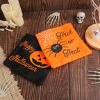 Halloween Pumpkin Tote Bag, Kids' Non-Woven Gift Bag for Halloween, Candy Bag for Children's Parties