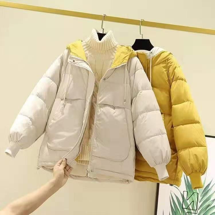 Kurze gefütterte Winterjacke für Damen – Bild 5