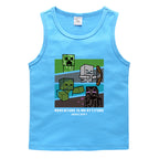 Children's vest cotton base shirt