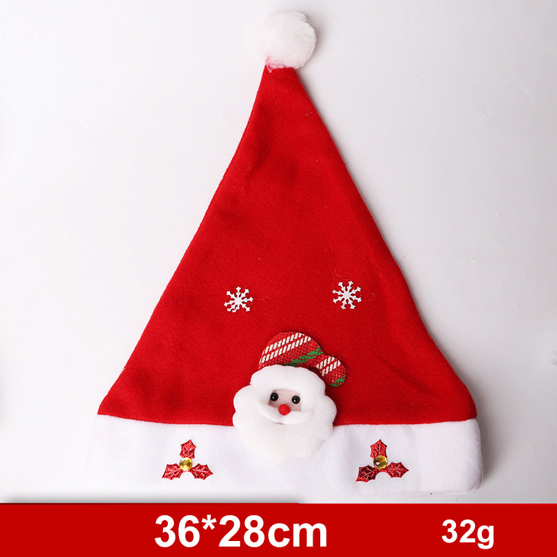 Weihnachtsmütze mit Schneemann, Elch oder Weihnachtsmann – Ansicht 10