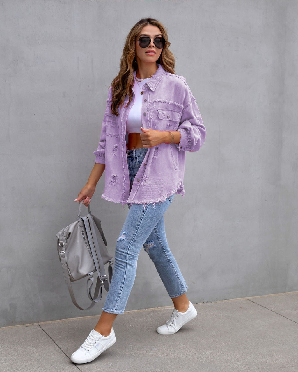 Shirtjacke, Model-Ansicht