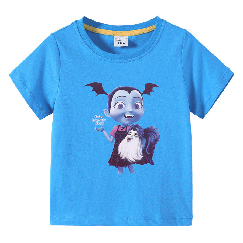 Vampirina children's summer clothing short sleeved
