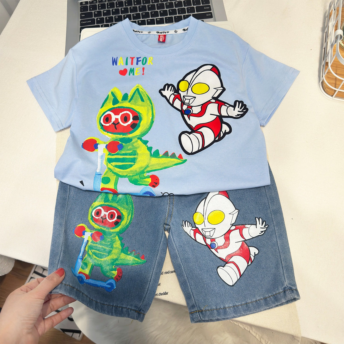 Cooles Jungen-Set kurzarm, zweiteilig