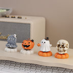 Halloween Decoration Pumpkin Sprite Resin Ornament Festival Craft Decor Item