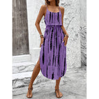 Bedrucktes Camisole-Kleid
