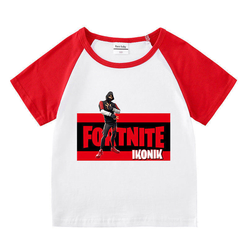 Children's summer clothing short sleeved