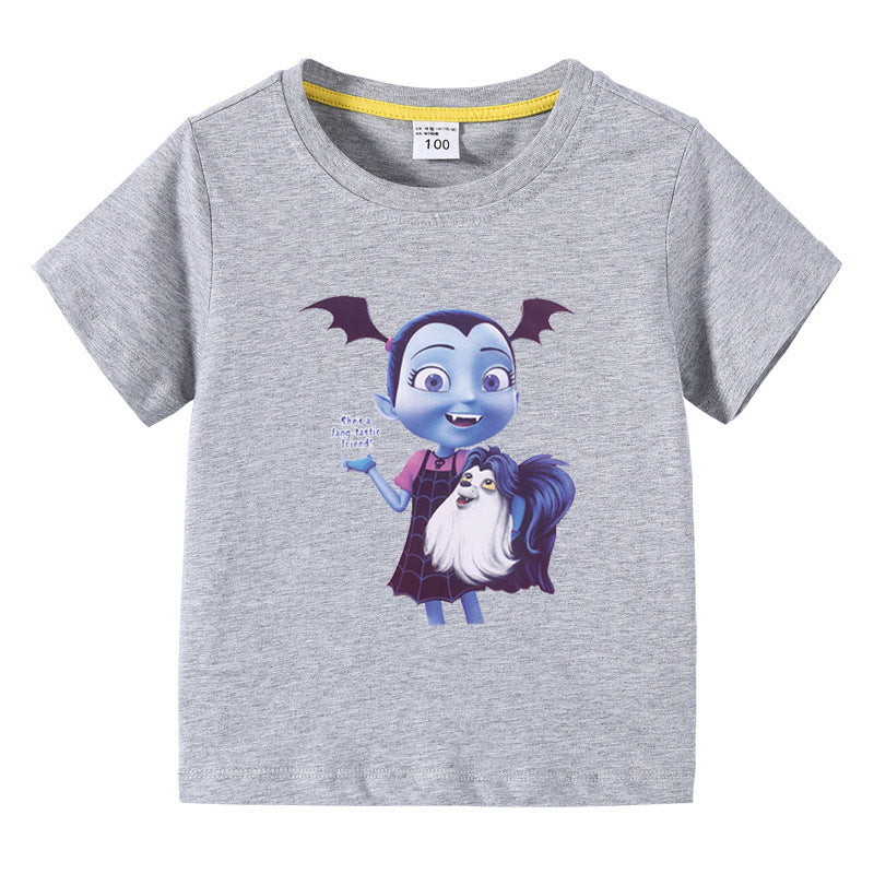 Vampirina children's summer clothing short sleeved