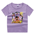 Children's summer short sleeved T-shirt