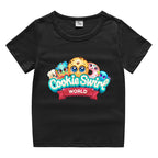 Children's summer short sleeved T-shirt