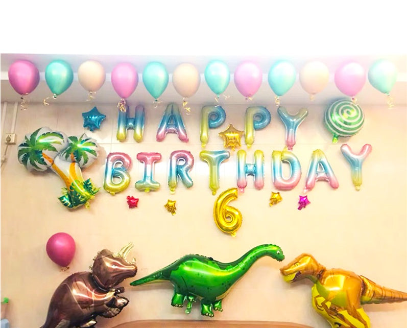 Dinosaurier Geburtstagsdeko-Set mit Ballons – Ansicht 9