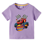 Children's summer clothing short sleeved T-shirt for men and women