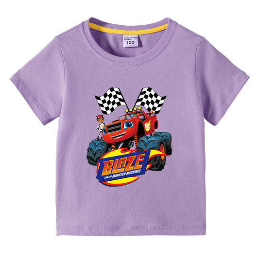 Baumwollshirt kurzarm für Kinder