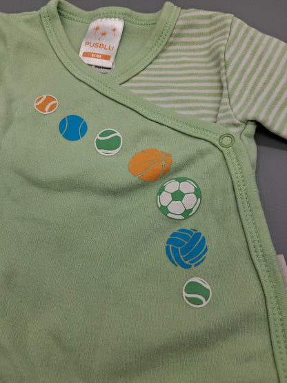 Fußballmotiv auf dem Pusblu Body