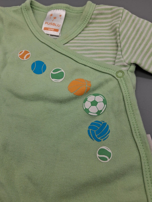 Fußballmotiv auf dem Pusblu Body