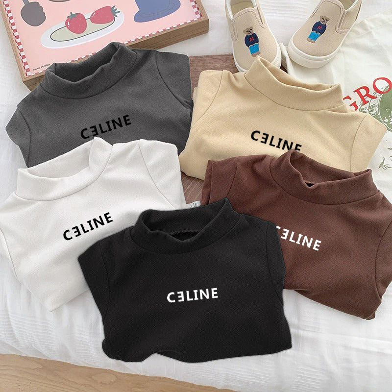 Children's Base Layer Shirt Long Sleeve T-Shirt Casual Top