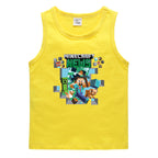 Children's vest cotton base shirt