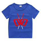 Children's summer short sleeved T-shirt