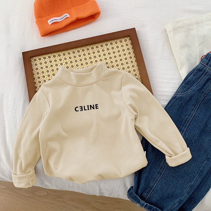 Children's Base Layer Shirt Long Sleeve T-Shirt Casual Top