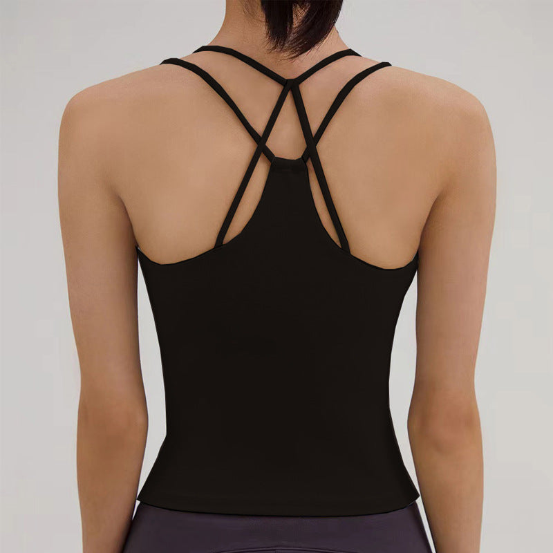 Rückenformendes Yoga-Sport-Tanktop