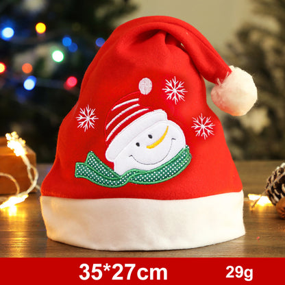 Weihnachtsmütze mit Schneemann, Elch oder Weihnachtsmann – Ansicht 22