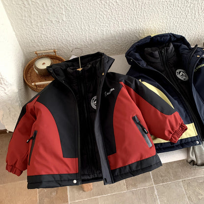 3-in-1 Jungen-Steppjacke mit Innenfutter