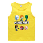 Children's vest cotton base shirt