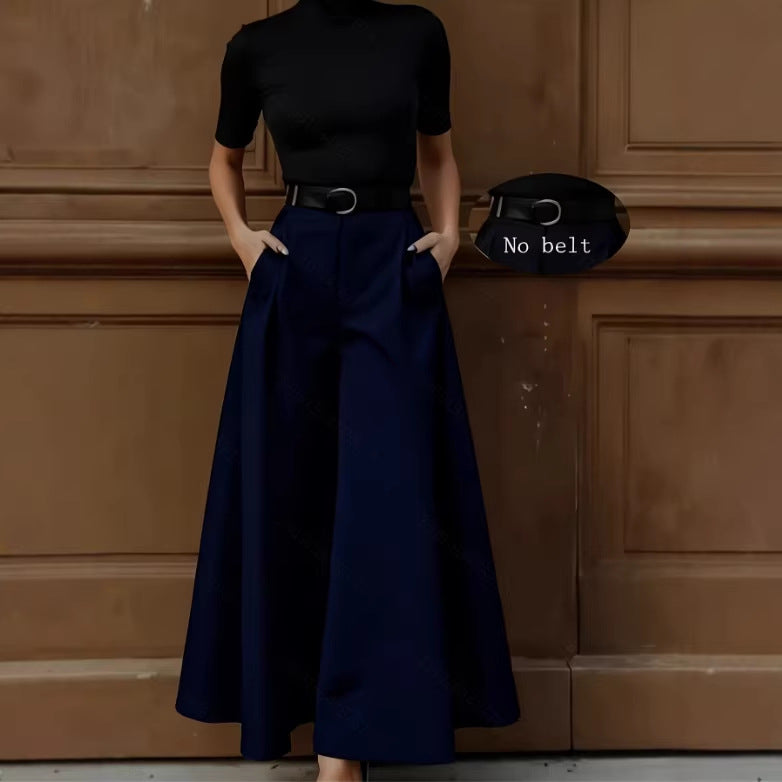High-Waist A-Linien-Rock