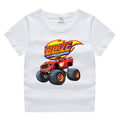 Children's summer short sleeved T-shirt